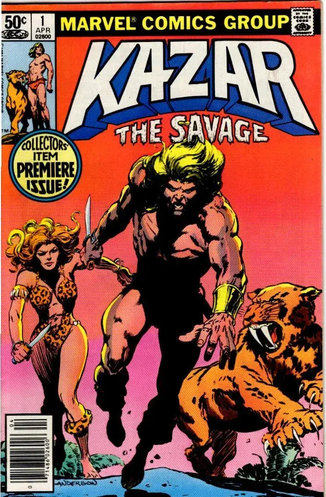 Kazar The Savage #1 1