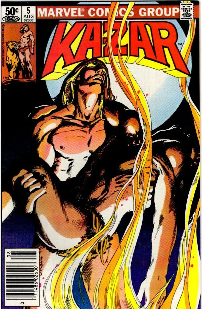 Kazar The Savage #5 1