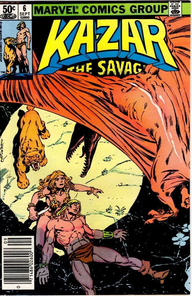 Kazar The Savage #6 1