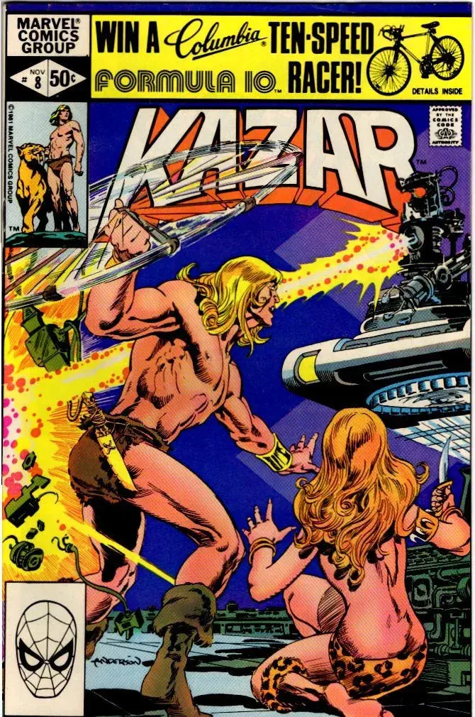 Kazar The Savage #8 1
