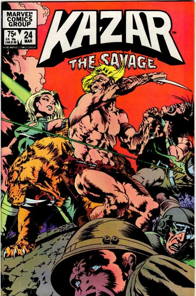 Kazar The Savage #24 1