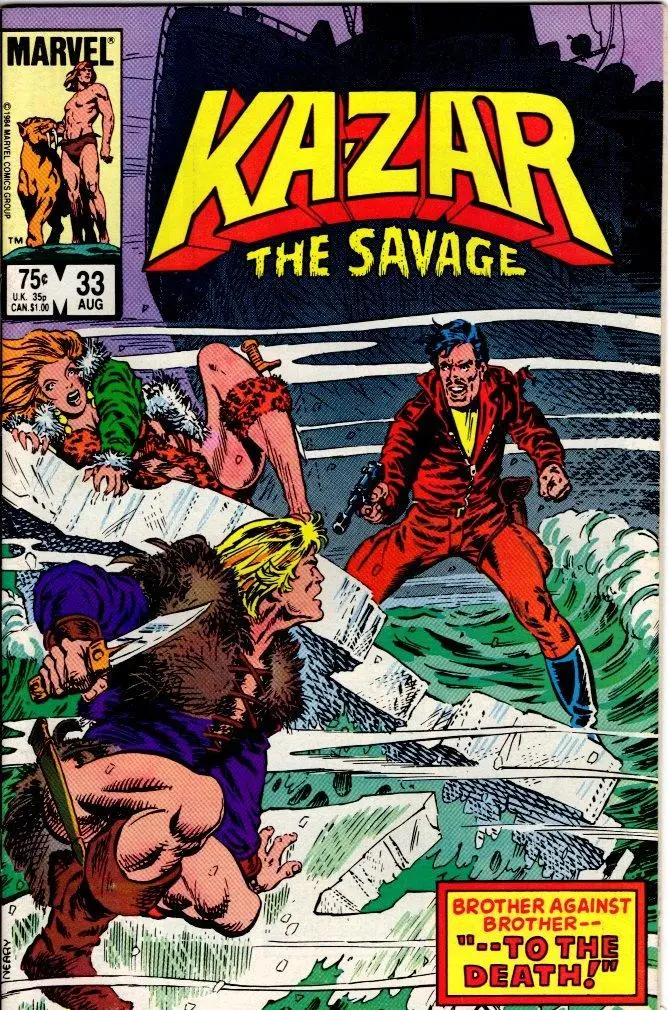 Kazar The Savage #33 1