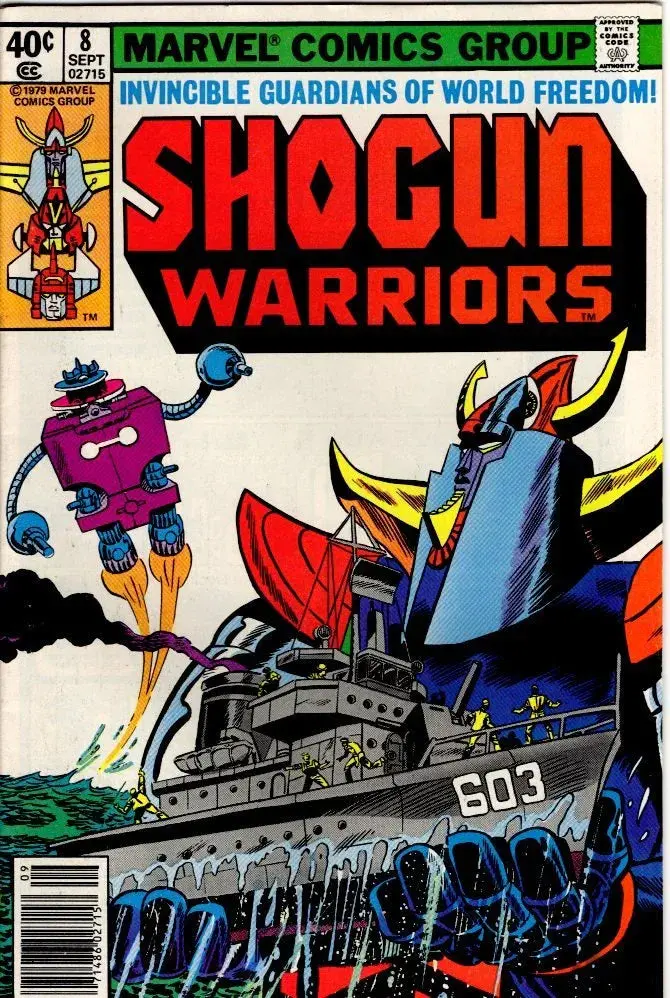 Shogun Warriors #8 1