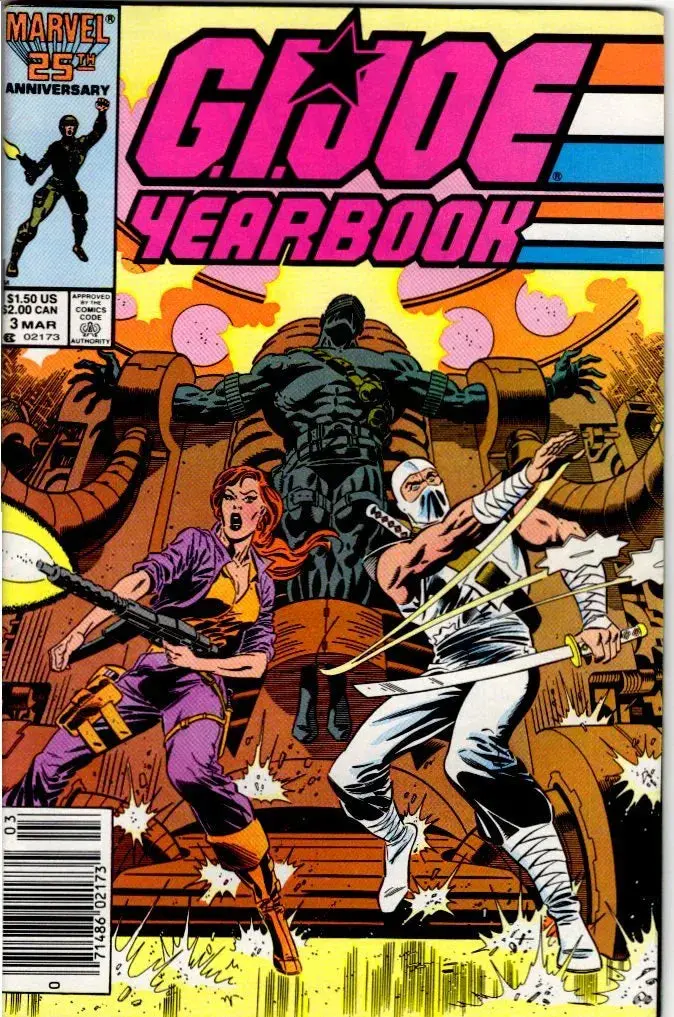 Gi Joe Yearbook #3 1