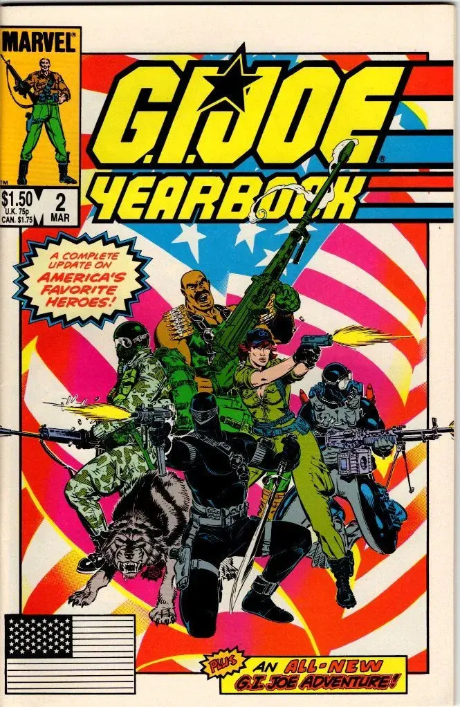 Gi Joe Yearbook #2 1