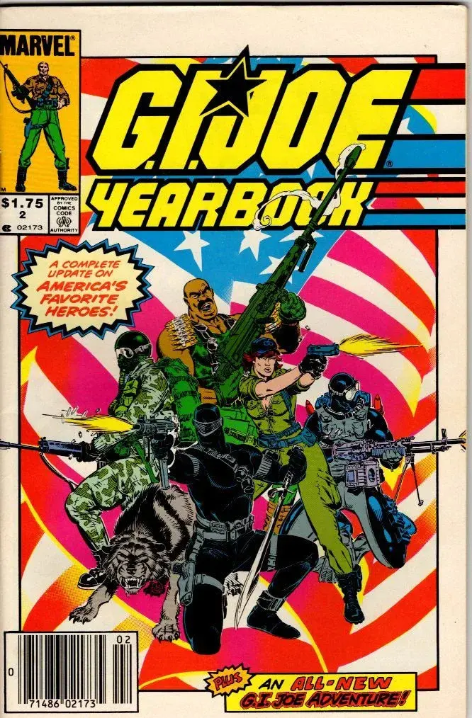 Gi Joe Yearbook #2 1