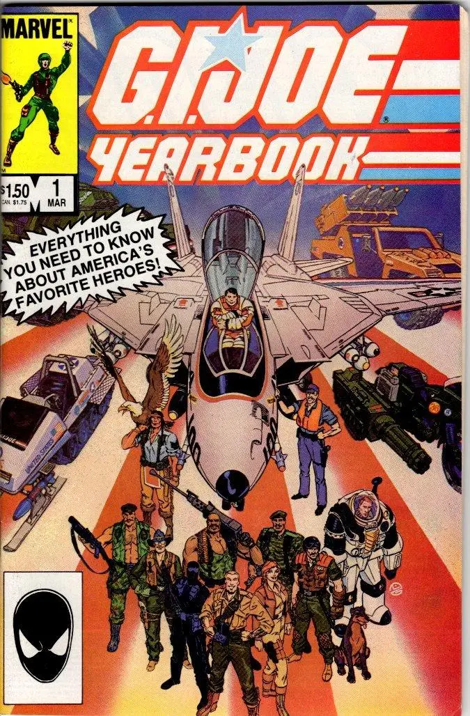 Gi Joe Yearbook #1 1