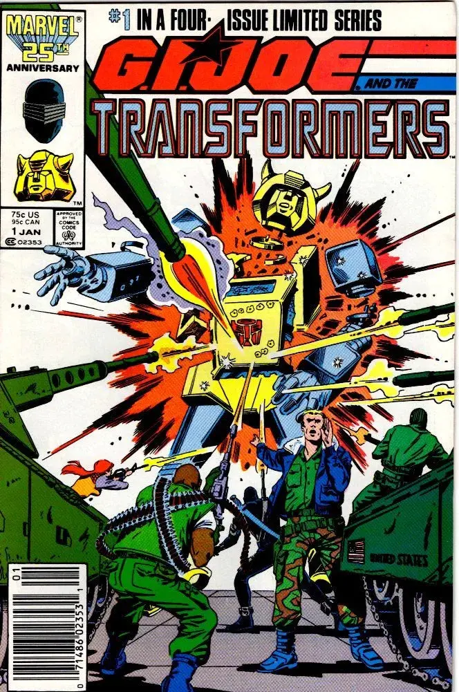 Gi Joe And The Transformers #1 1