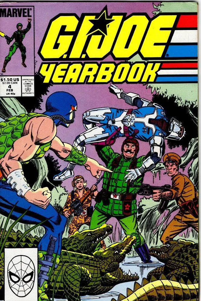 Gi Joe Yearbook #4 1