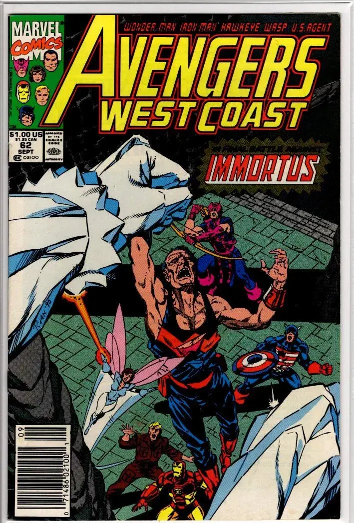 West Coast Avengers #62 1