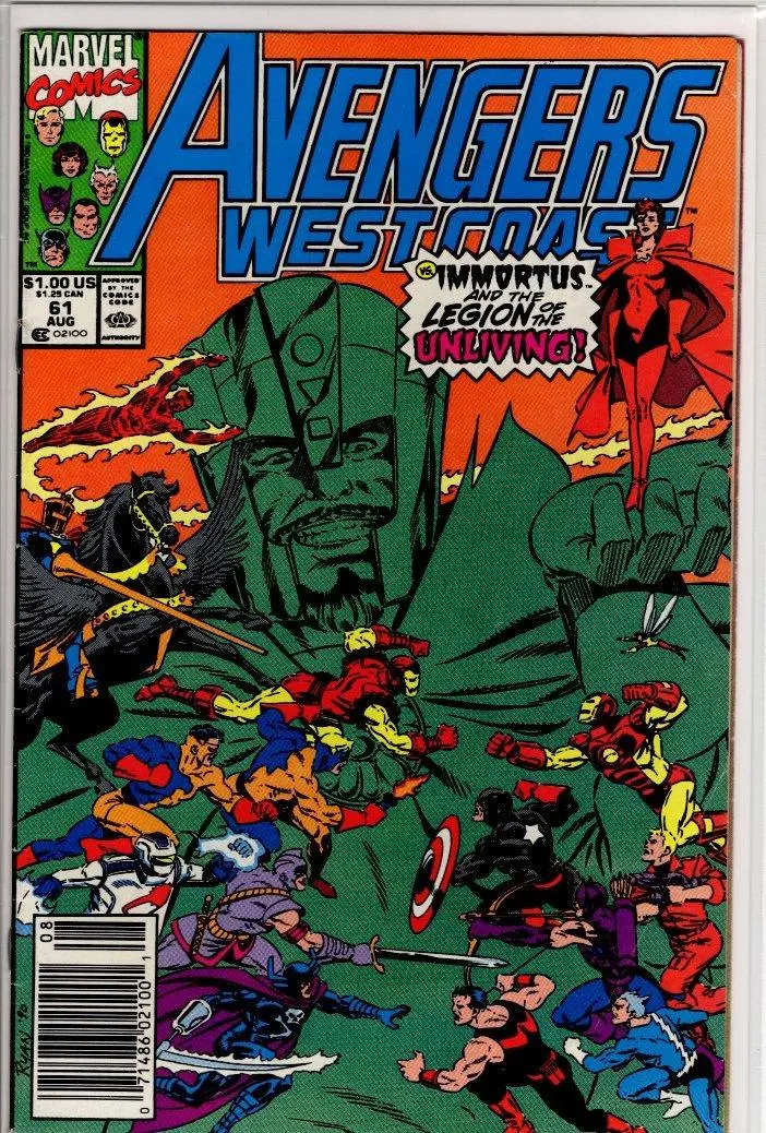 West Coast Avengers #61 1