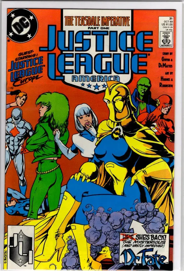 Justice League America #31 1