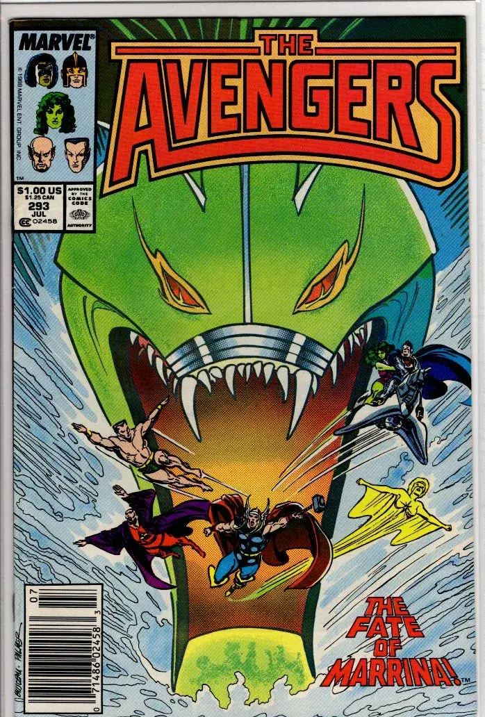 The Avengers #293 1