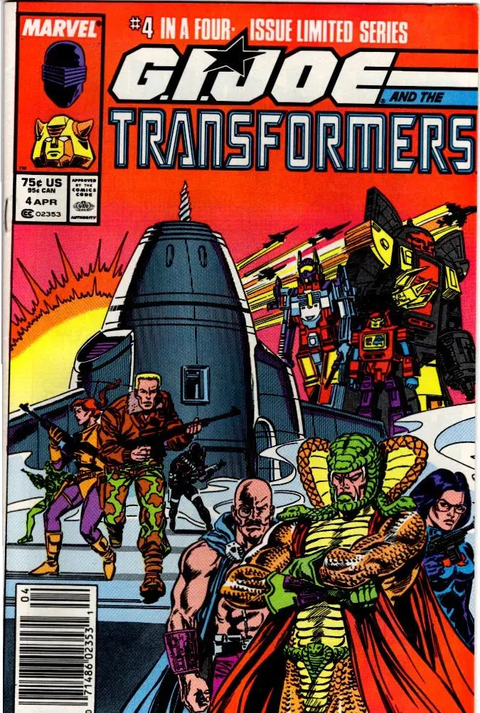 Gi Joe & The Transformers #4 1