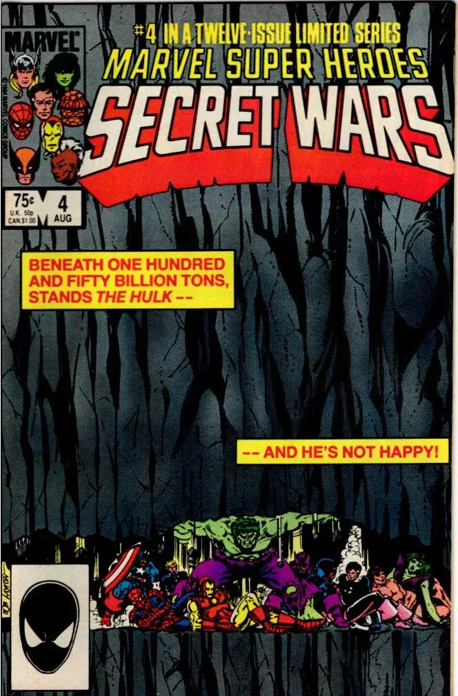 Marvel Super Heroes: Secret Wars #4 1