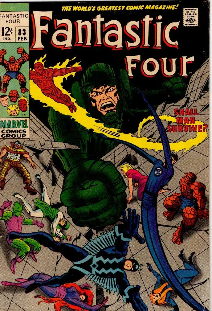 Fantastic Four #83 1