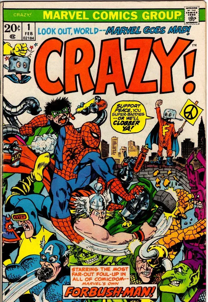 Marvel Goes Mad Crazy! #1 1