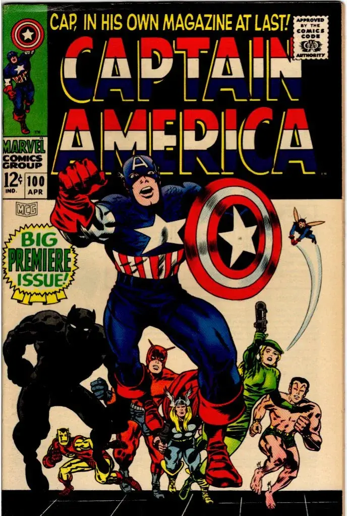 Captain America #100 1