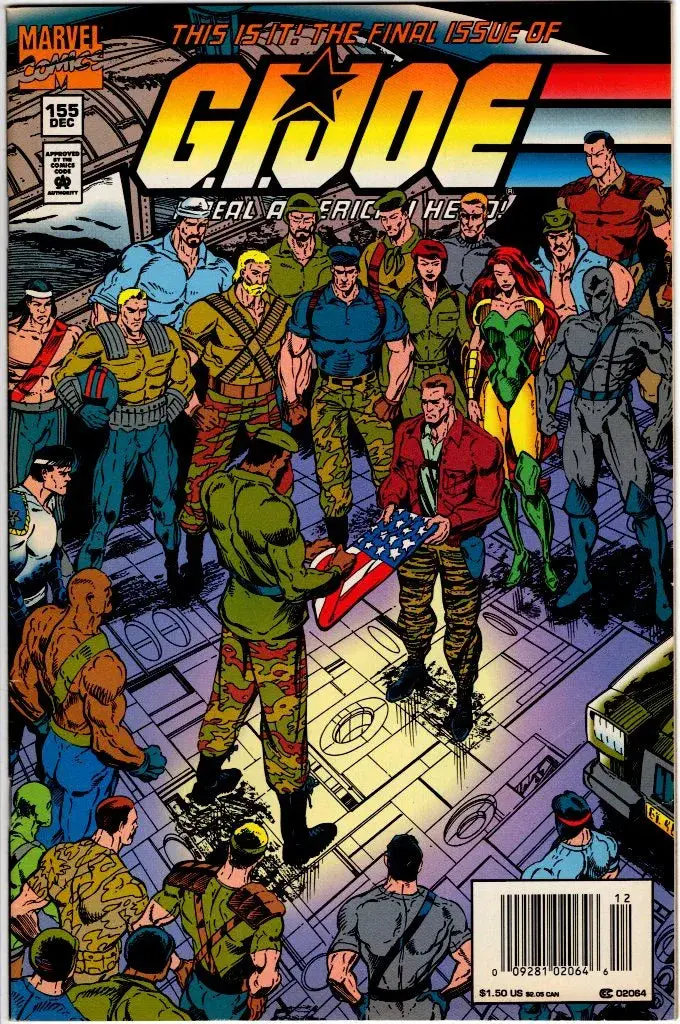 Scarce G.I. Joe #155 - Final Issue 1