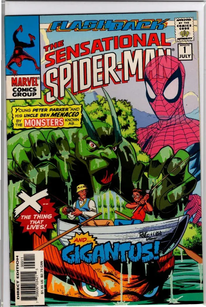 Sensational Spider-Man #1  - Flashback 1