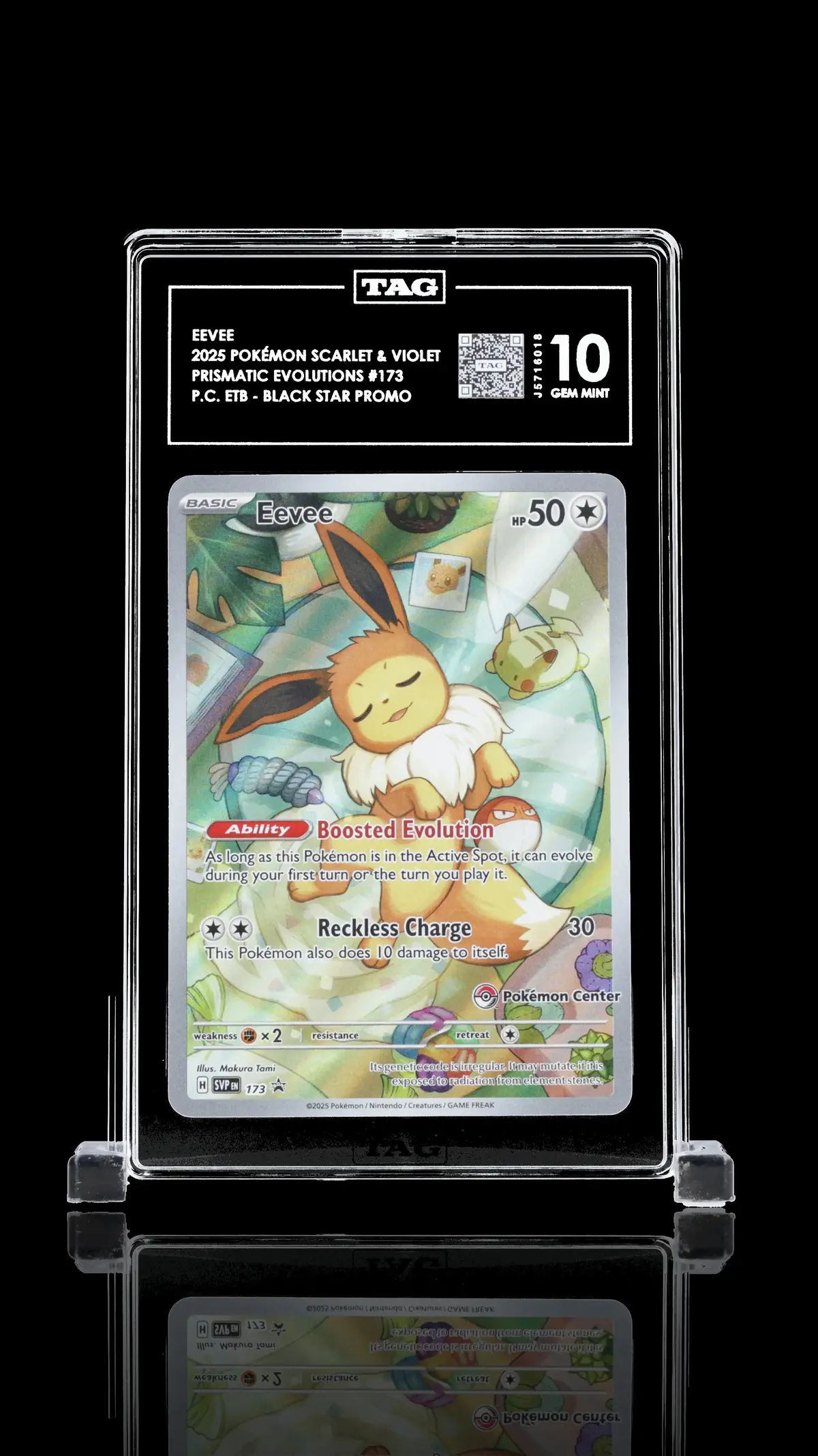Tag 10 - Eevee #173 Pokemon Center Promo 1