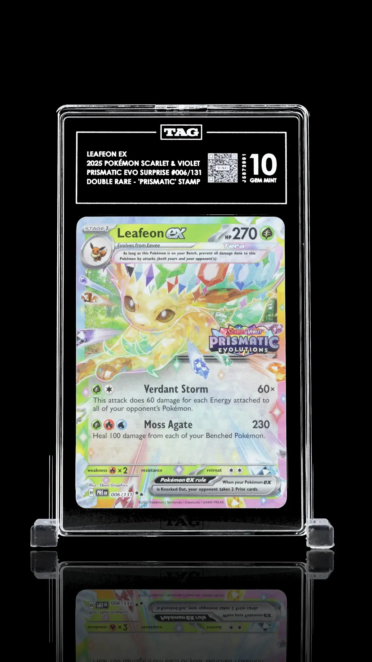 Tag 10 - Leafeon Ex. #006 Stamped 1