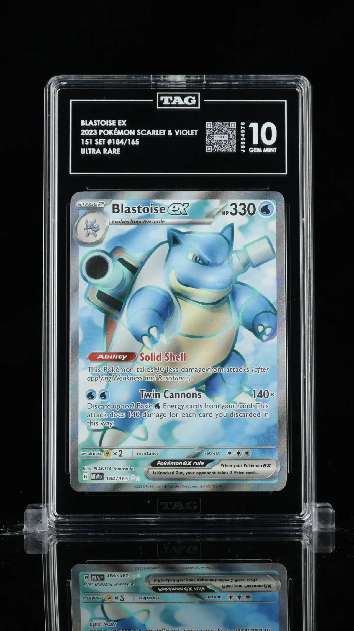 Tag 10 - Blastoise Ex #184 1