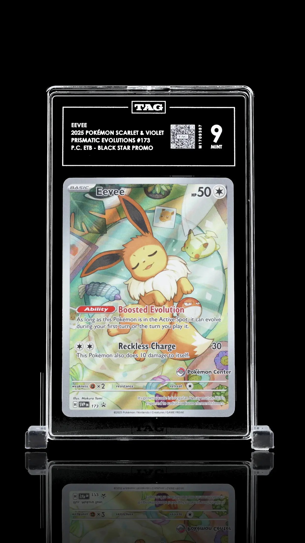 Tag 9 - Eevee Ex #173 Pokemon Center Promo 1
