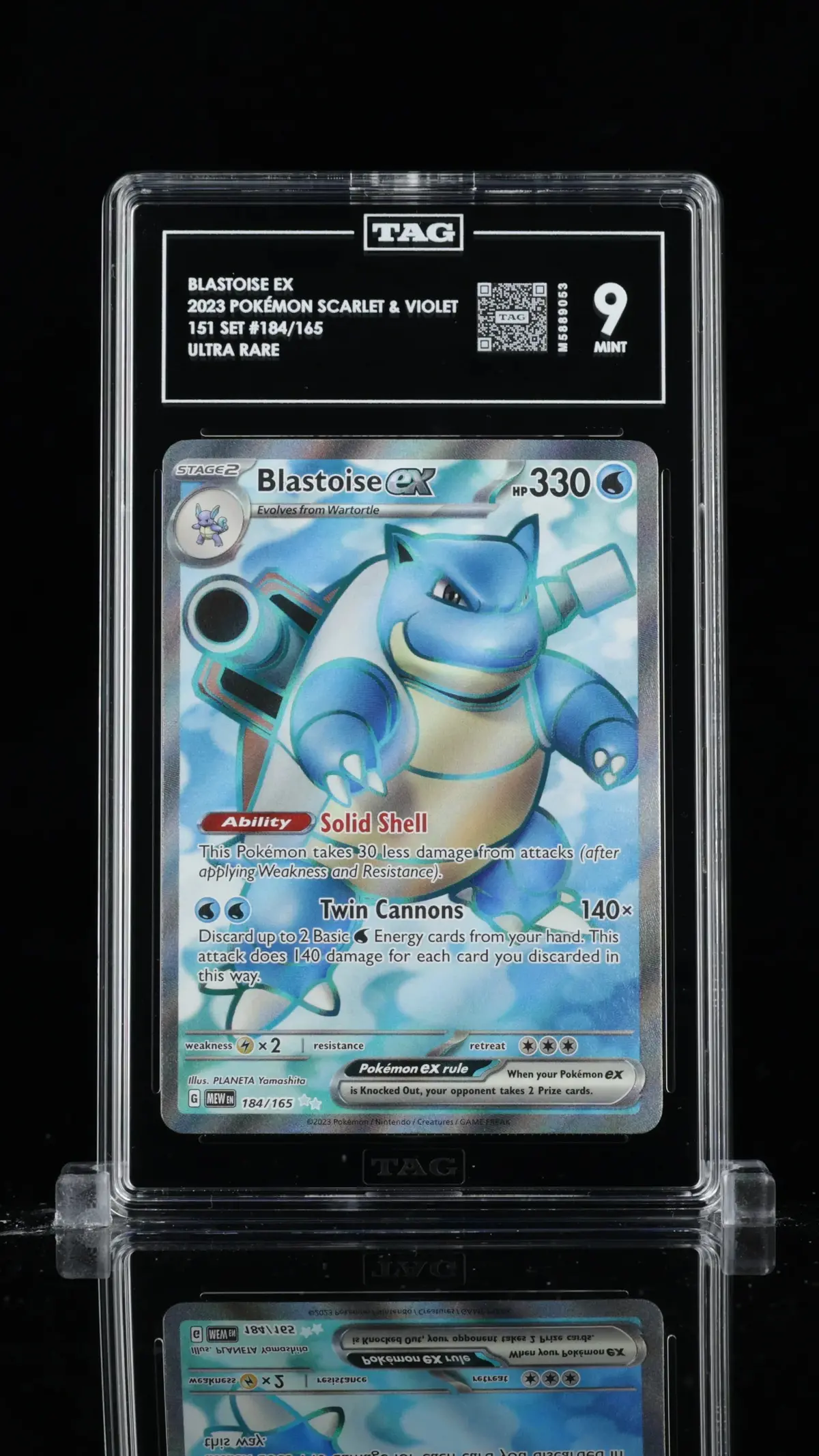 Tag 9 - Blastoise Ex. #184 1