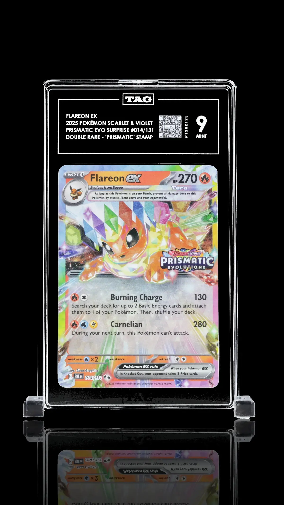 Tag 9 - Flareon Ex. #014 Stamped 1