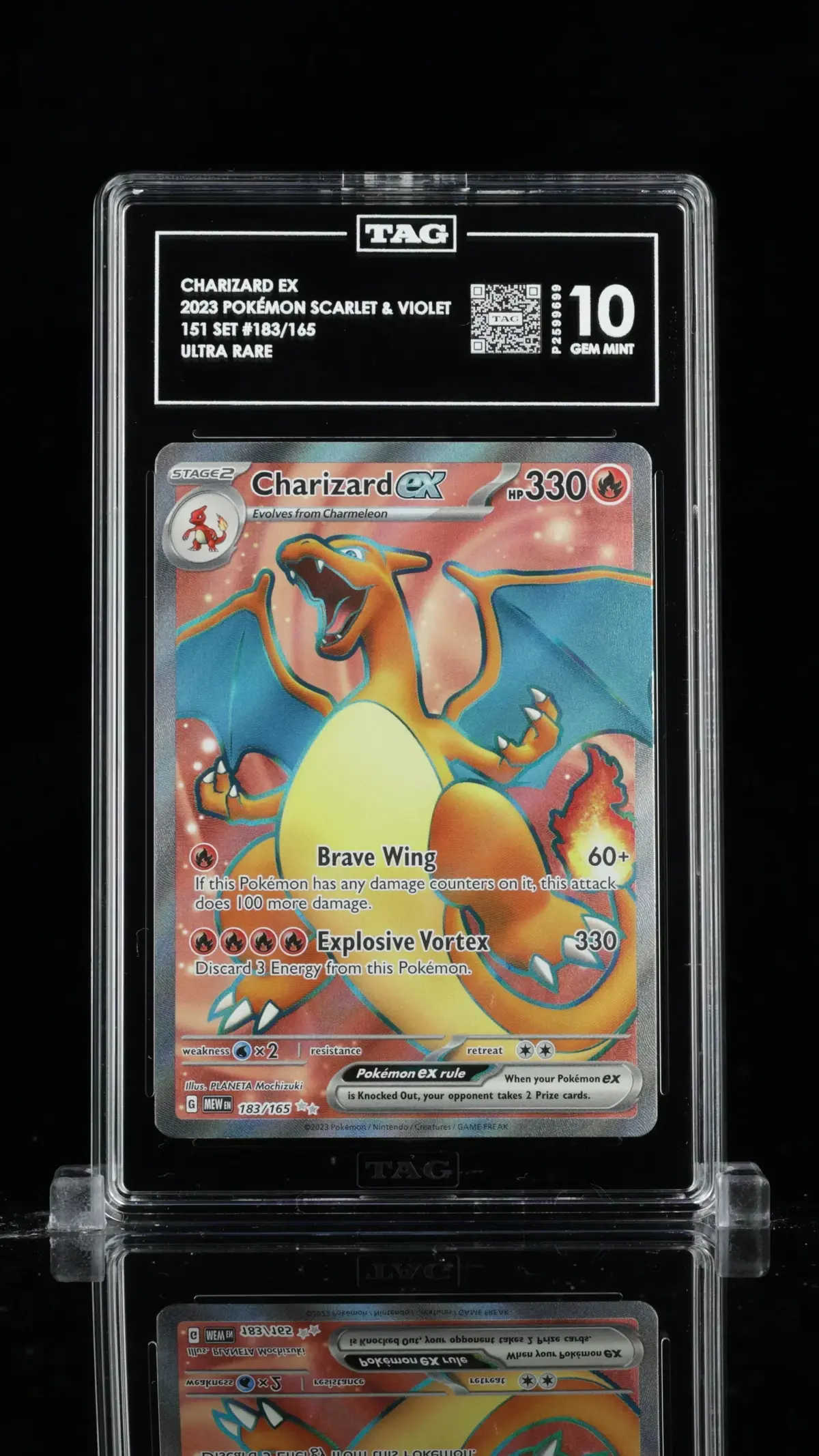 Tag 10 - Charizard Ex #183 1