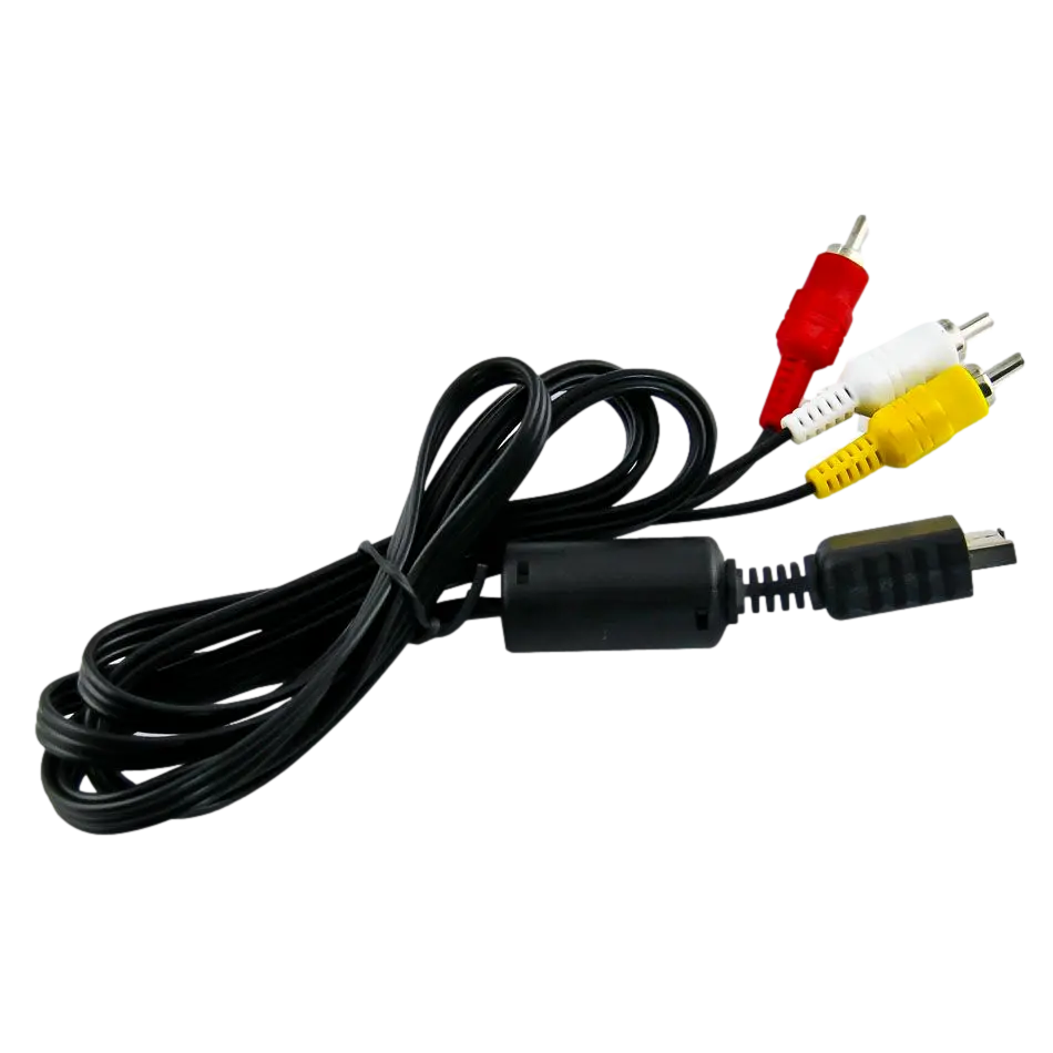 Playstation Console Av Cable Cord Ps2 Aftermarket Leads 1