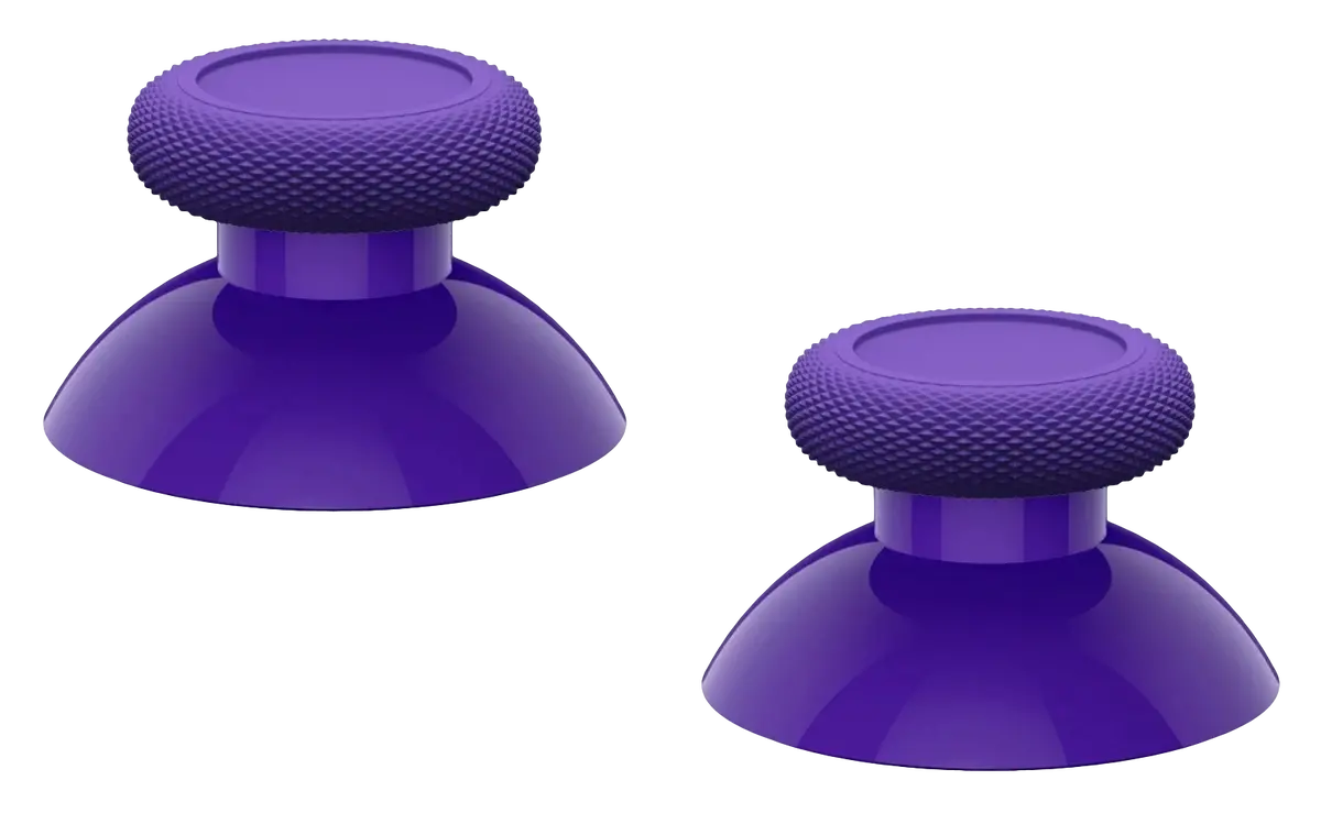 Pair Of Analog Thumbstick Caps Xbox One Controller Astral Purple 1