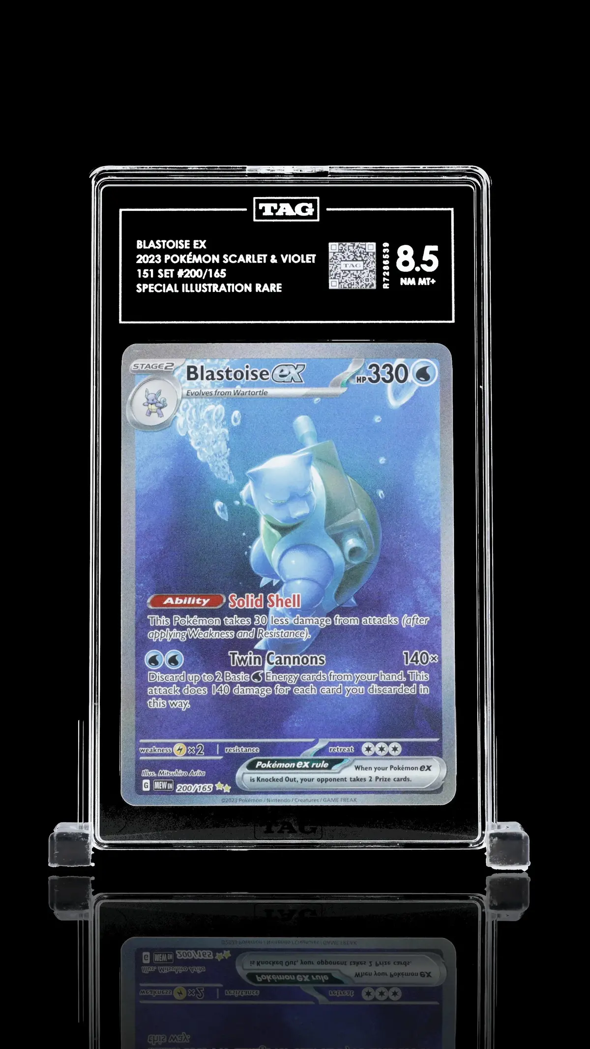 Tag 8.5 - Blastoise Ex #200 1