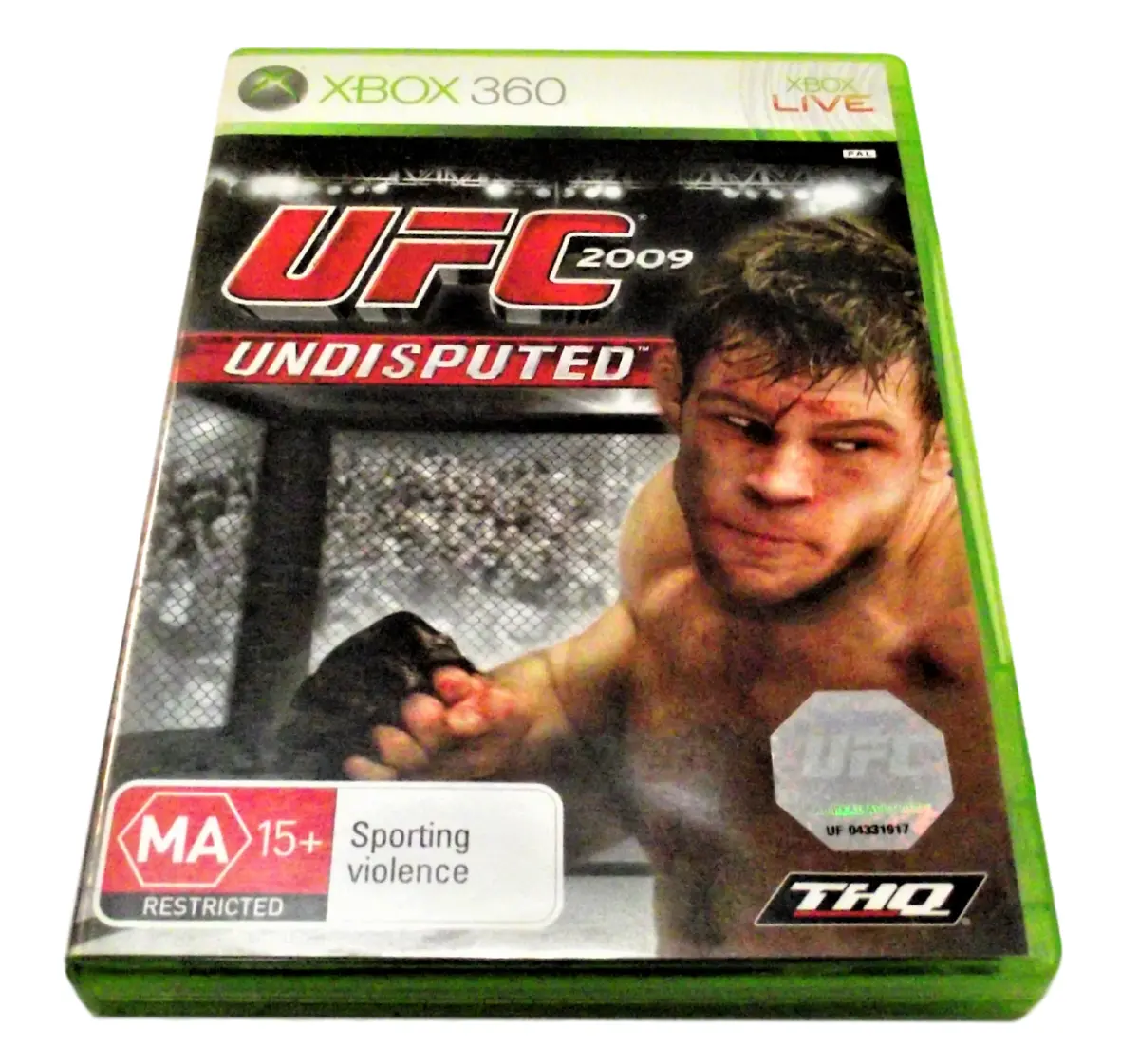 Ufc Undisputed 2009 Microsoft Xbox 360 Pal (Preowned) 1
