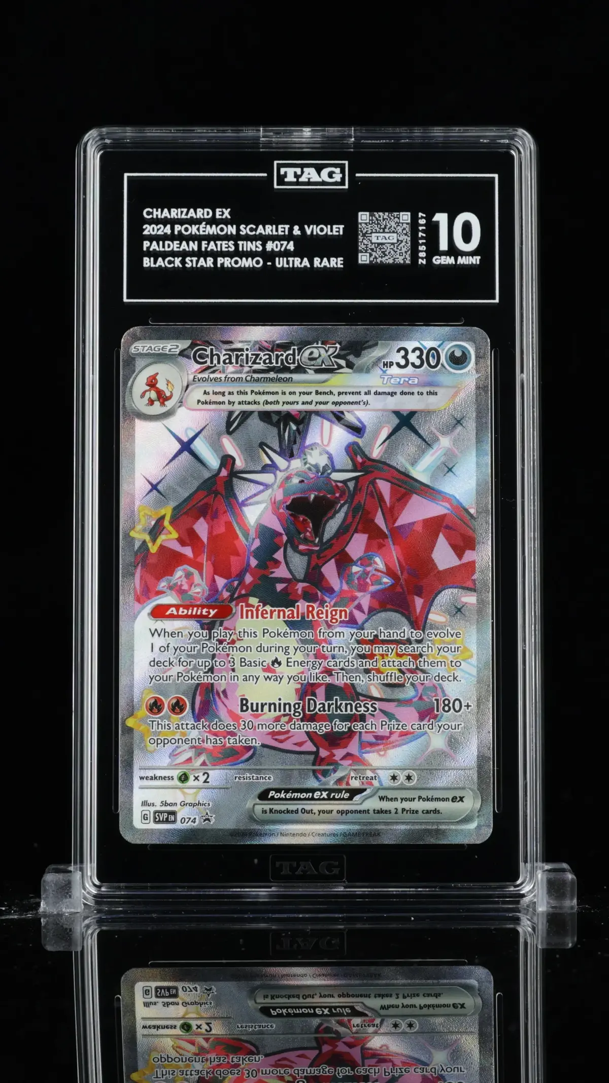 Tag 10 - Charizard #074 Promo 1