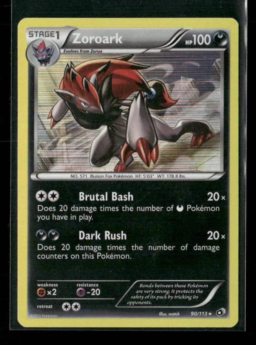 Zoroark - 90/113 Rare Deck Exclusives 090/113 Lp 1