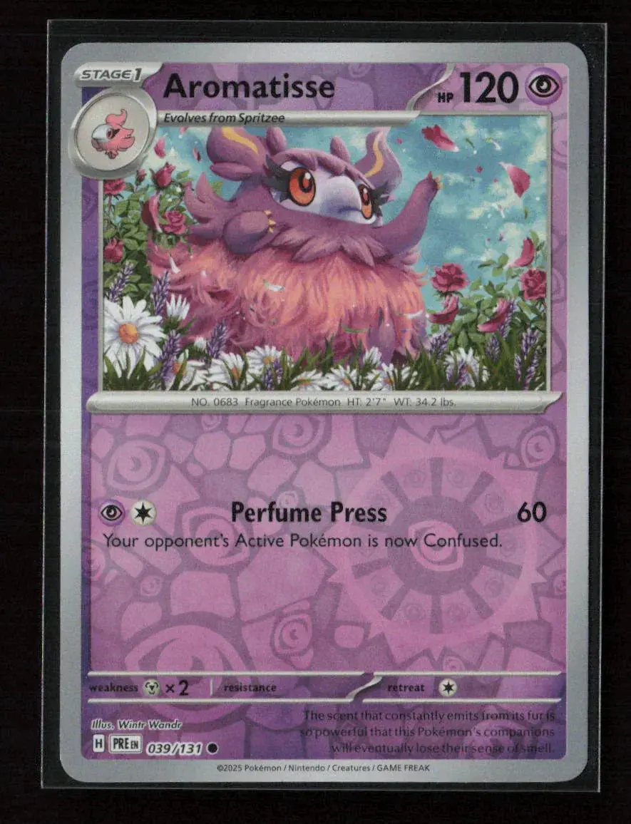 Aromatisse Common Sv: Prismatic Evolutions 039/131 Nm 1