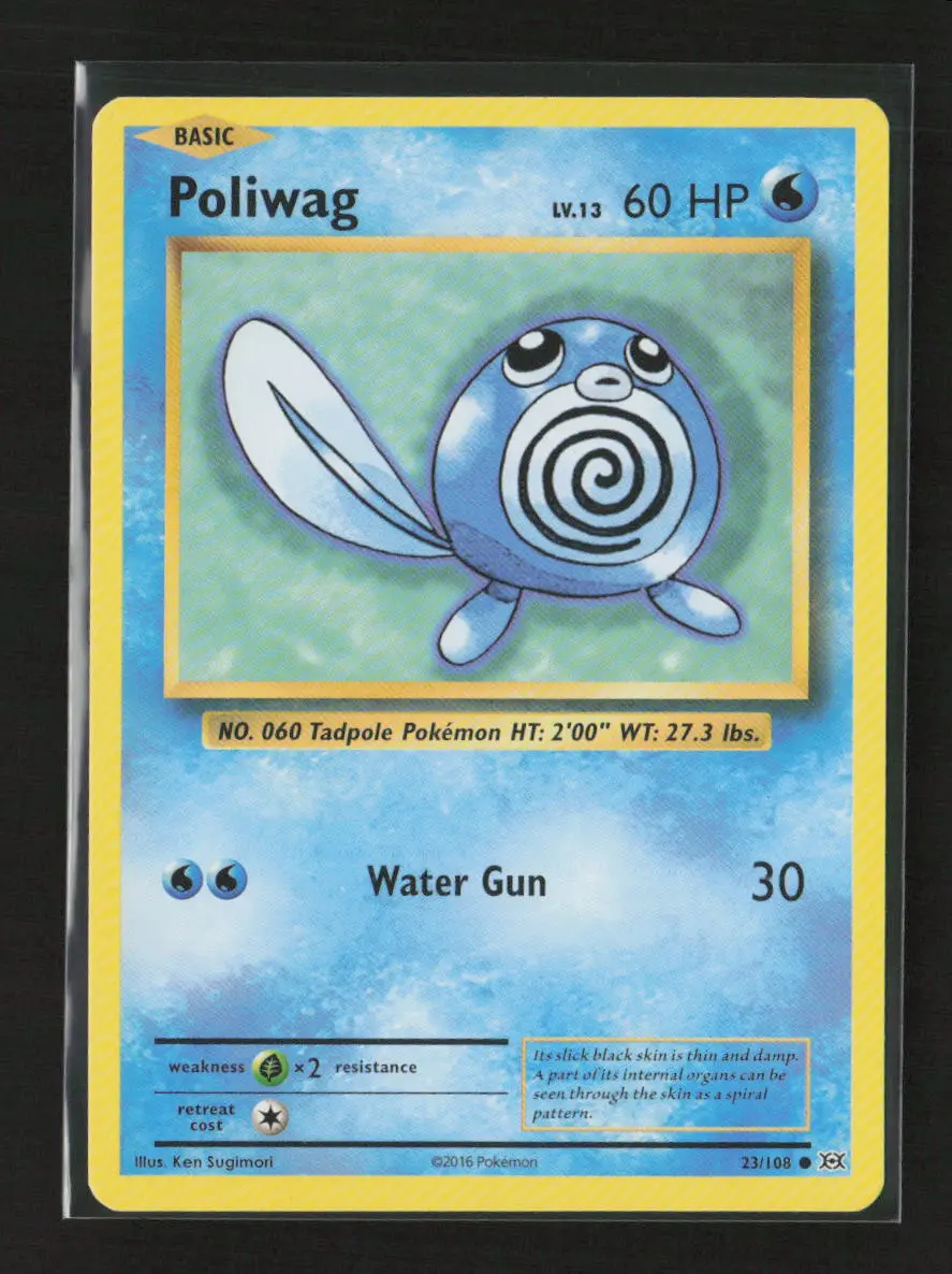 Poliwag Common Xy - Evolutions 23/108 Lp 1