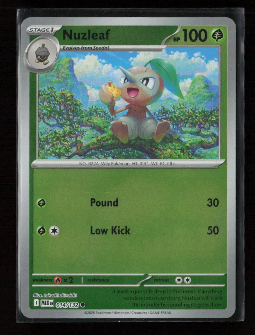 Nuzleaf Common Me01: Mega Evolution 014/132 Nm 1