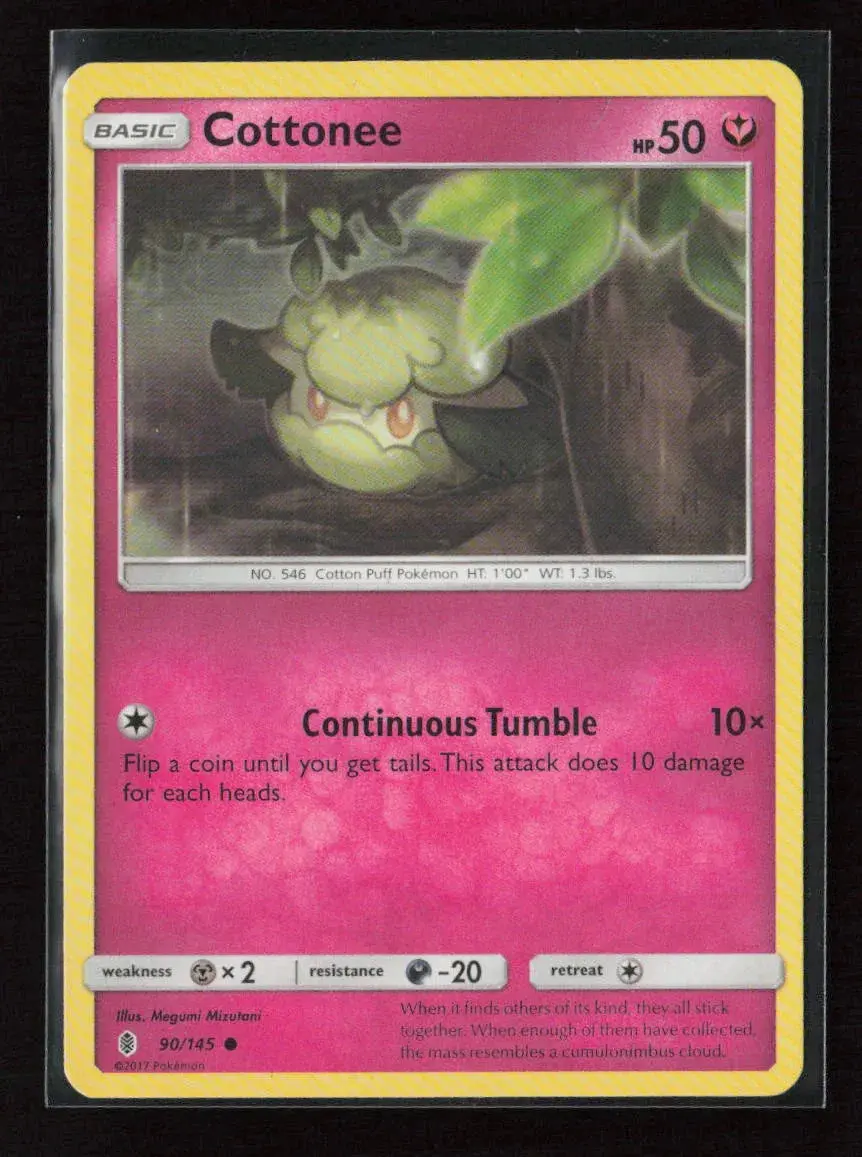Cottonee Common Sm - Guardians Rising 90/145 Lp 1