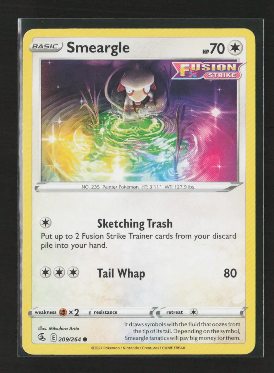 Smeargle Common Swsh08: Fusion Strike 209/264 Nm 1
