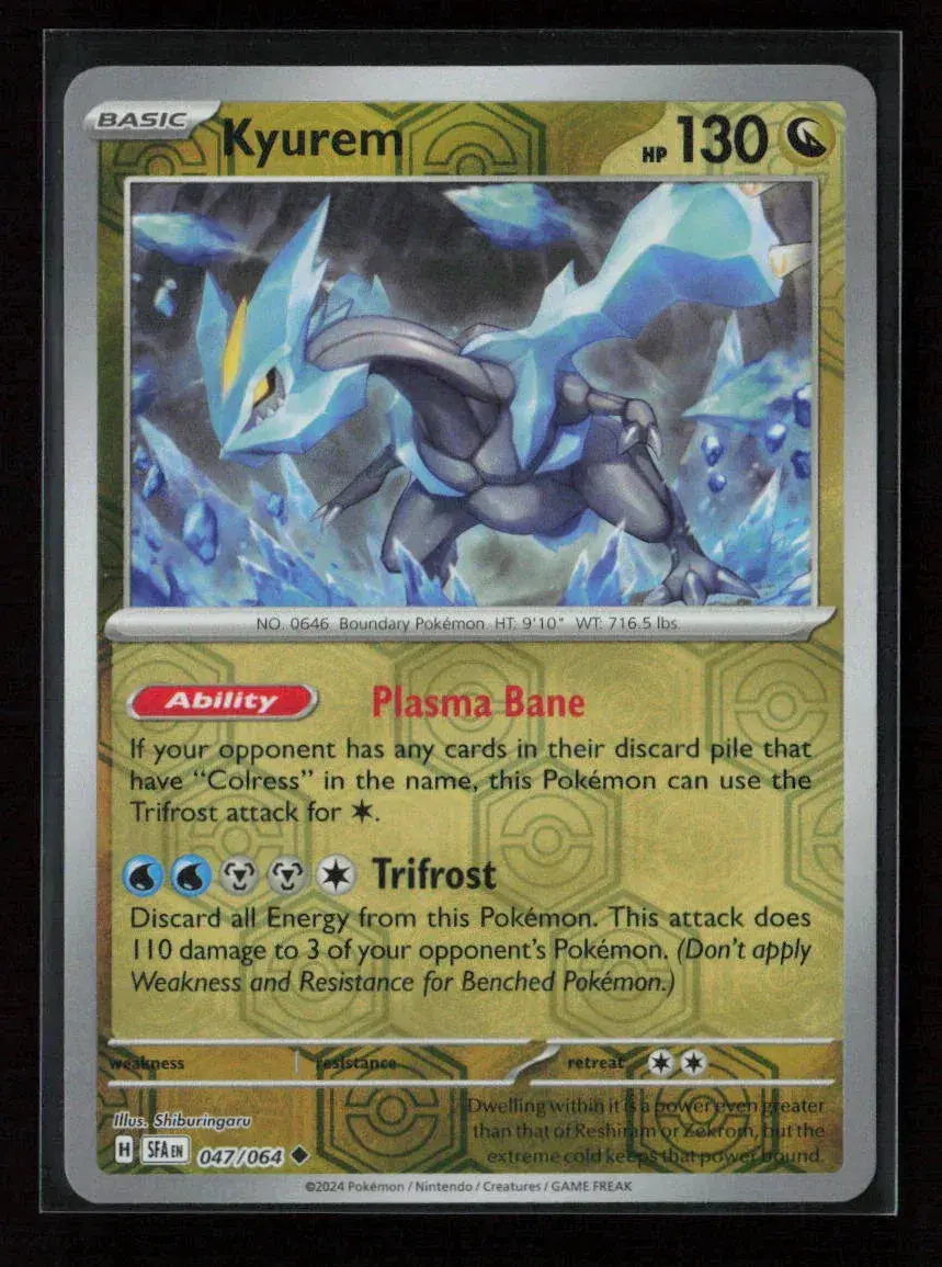 Kyurem Uncommon Sv: Shrouded Fable 047/064 Nm 1