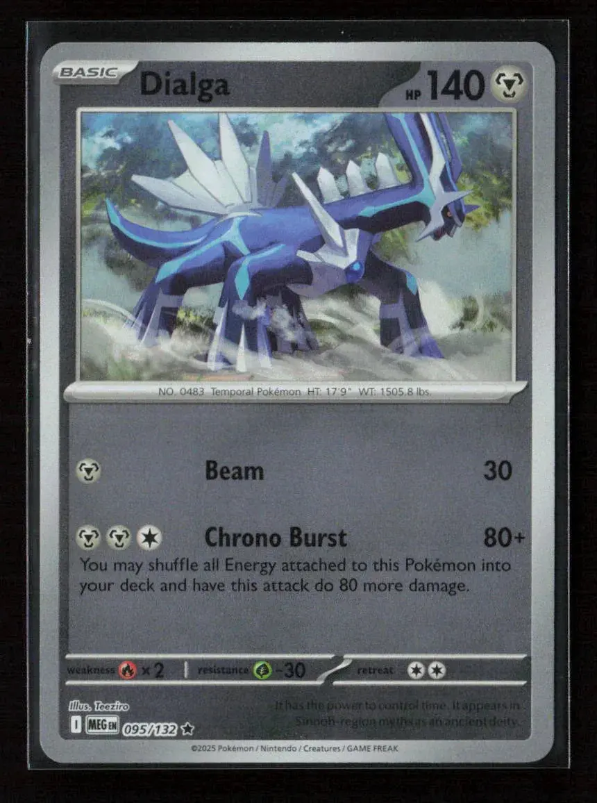 Dialga Rare Me01: Mega Evolution 095/132 Nm 1