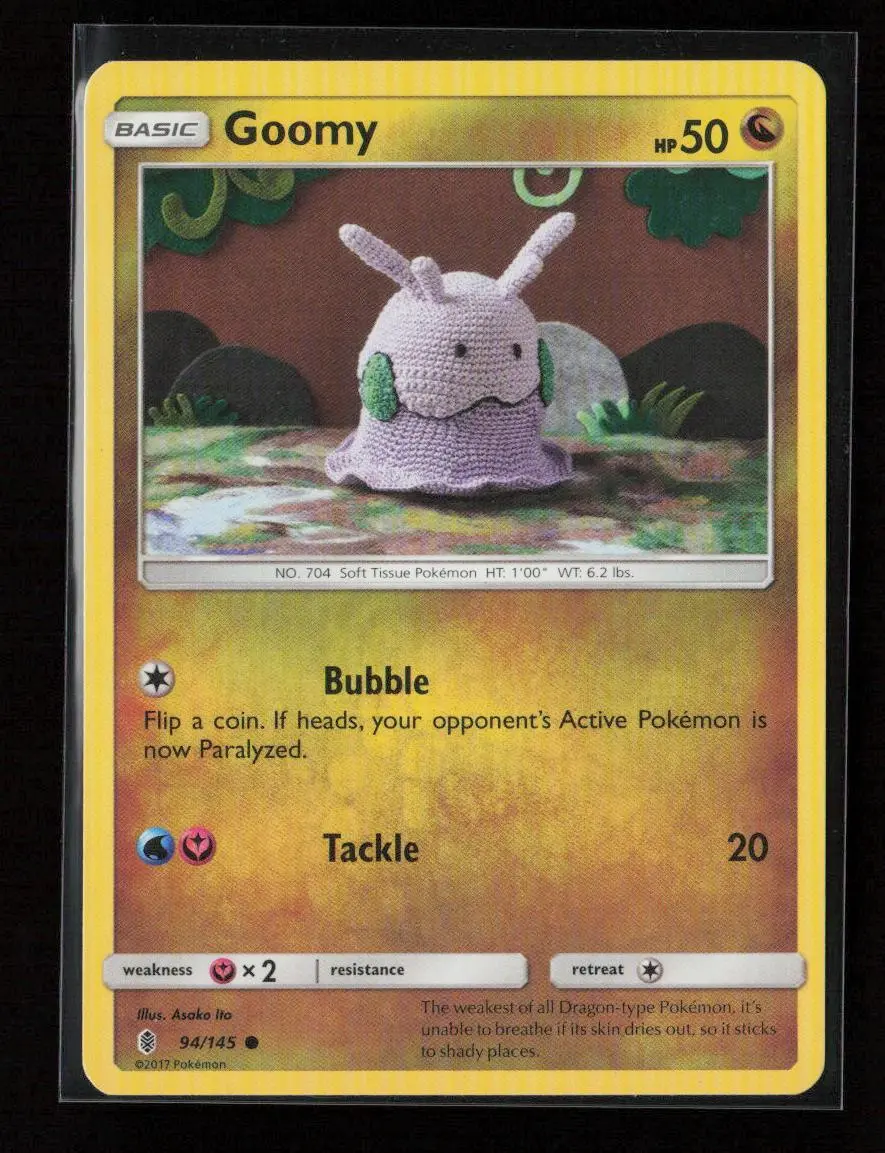 Goomy Common Sm - Guardians Rising 94/145 Lp 1