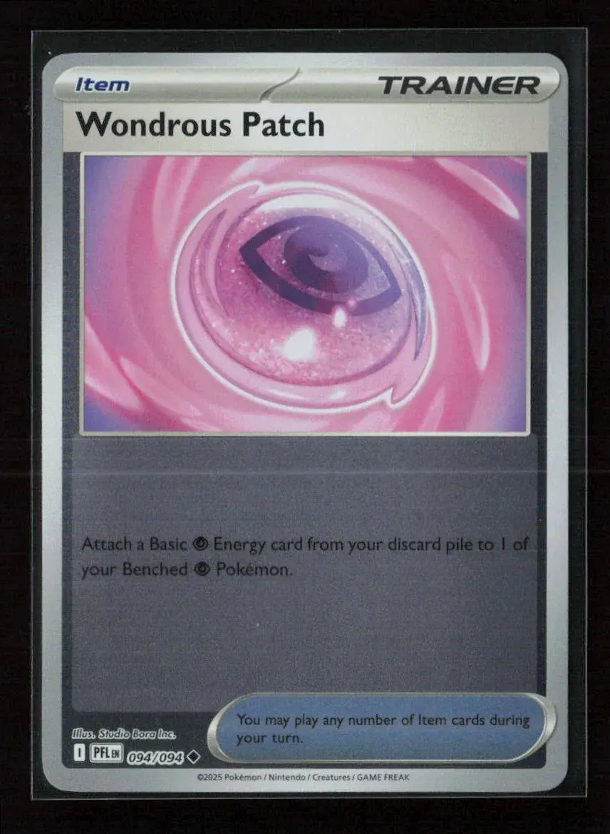 Wondrous Patch Uncommon Me02: Phantasmal Flames 094/094 Nm 1