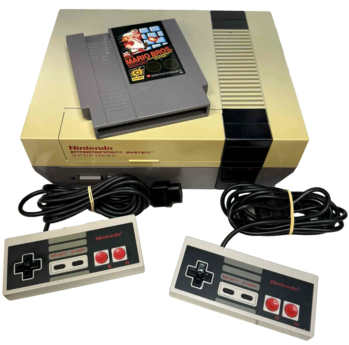 Nes Nintendo Console + 2 Controller Pal With Super Mario Bros Fully Recapped #8 (Preowned) (Copy) 1
