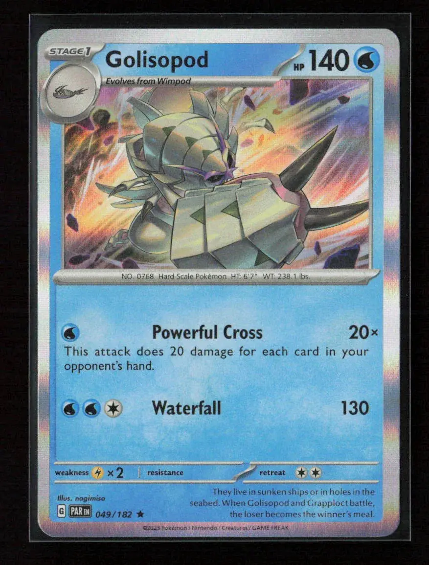 Golisopod Rare Sv04: Paradox Rift 049/182 Nm 1