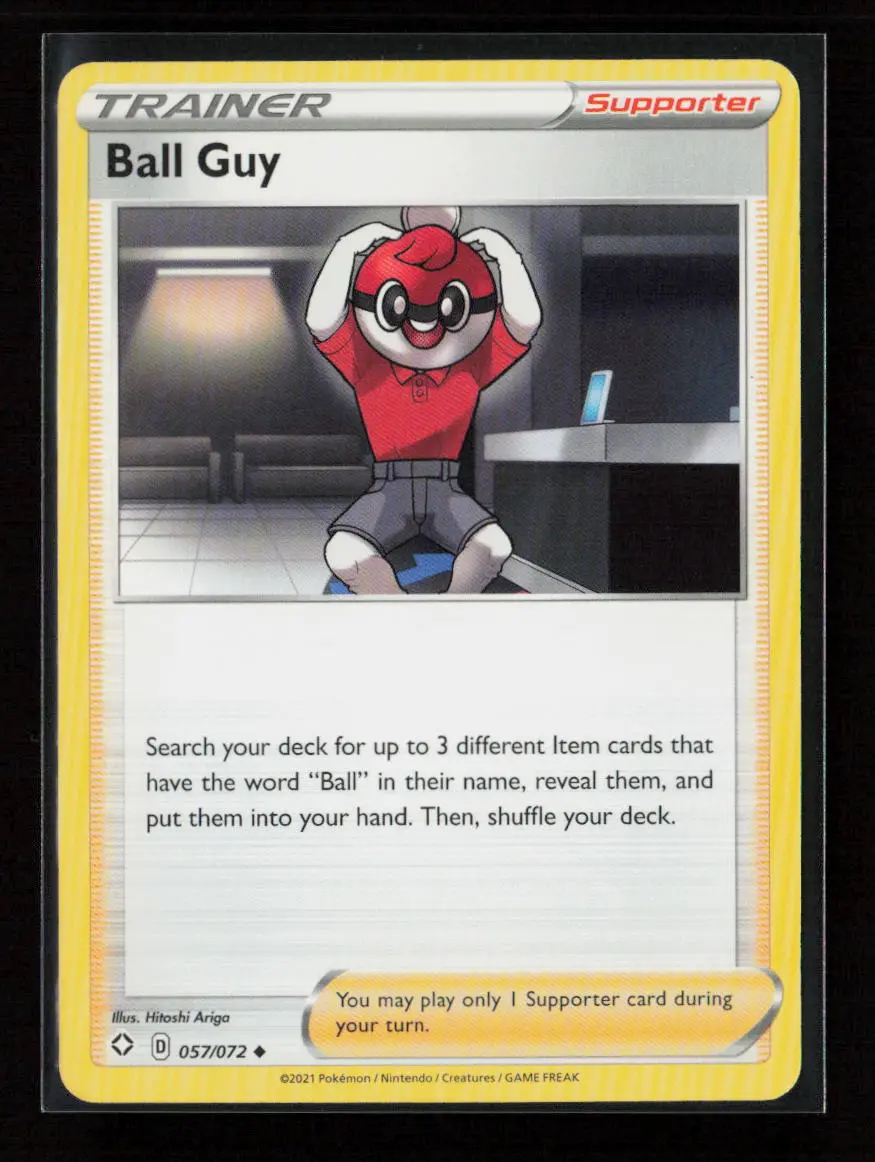 Ball Guy Uncommon Shining Fates 057/072 Lp 1