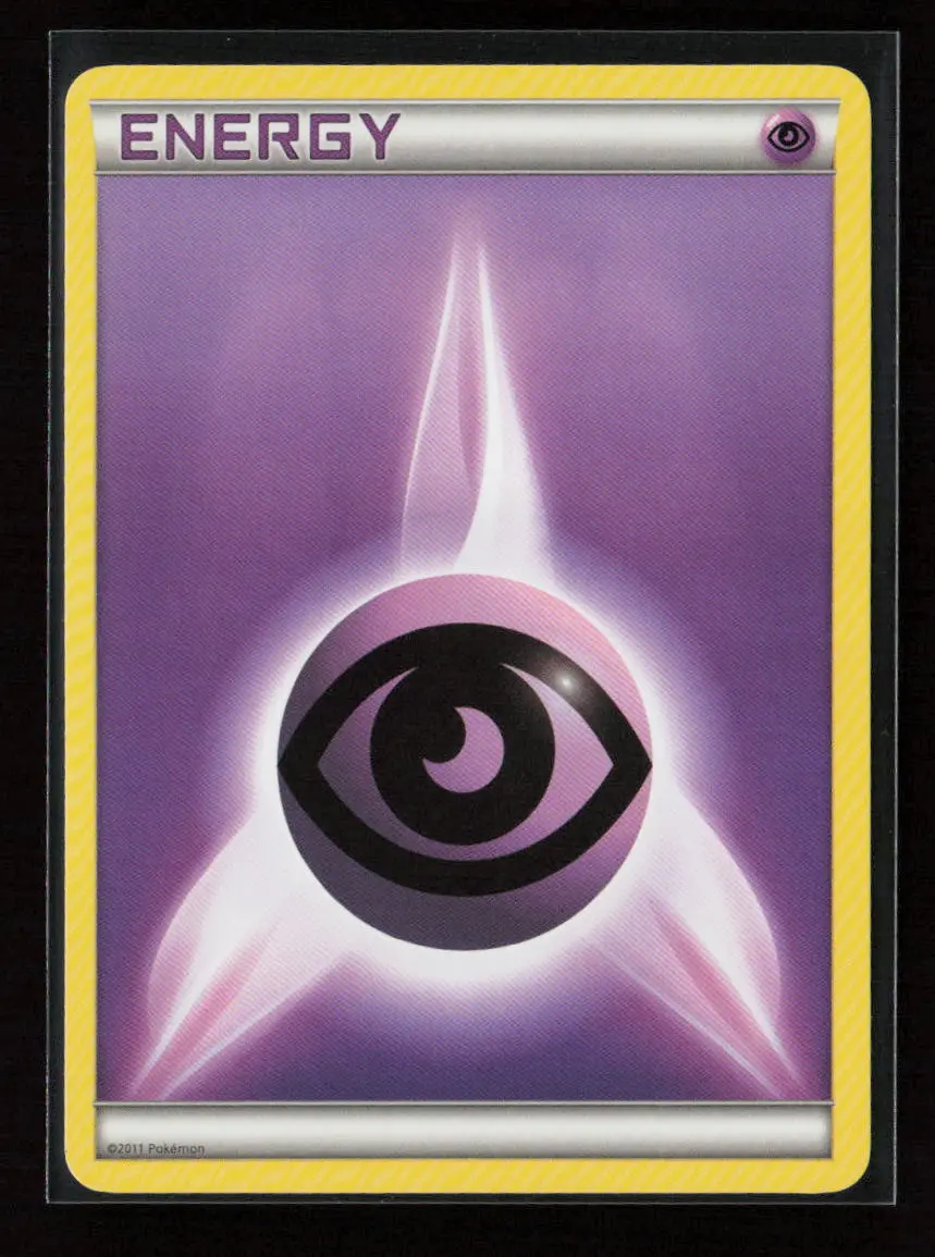 Psychic Energy (2011 Unnumbered) Promo League & Championship Cards Nm 1